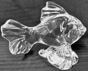 PRINZESSINNENHAUS GOLDFISCH 24% Voll Bleikristall NEU MIT BOX Haustiere Sammlung - Bild 1 von 3