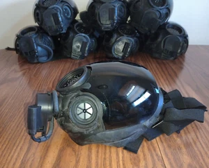 (ONE) MSA  Face Gas Mask Riot Control Size Medium w/Tinted Lens VGUC ( SURPLUS ) - Picture 1 of 14