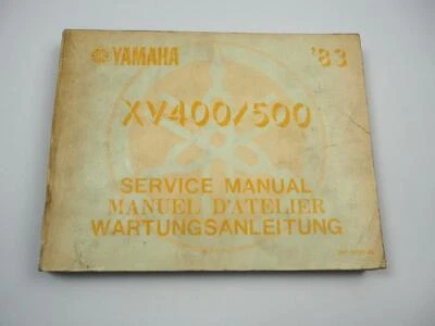 Yamaha XV400 26T XV500 26R Werkstatthandbuch Reparaturanleitung 1983 - Bild 1 von 4