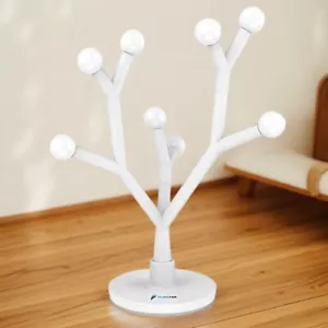 Fugetek LED Table Desk Lamp Decorative Tree Branch 8 Warm White Bulbs NIB - Picture 1 of 3