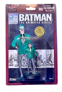 Batman The Animated Series The Riddler 7” Action Figure - Eaglemoss HC 2018 HTF - Picture 1 of 9