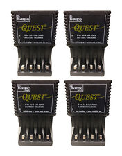 (4-Pack) Harding Energy AA AAA Battery Charger Quest 8 Hour NiMH 120V Plug-In