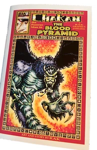 CHAKAN the Forever Man - THE BLOOD PYRAMID Graphic Novella signed by RAK - Picture 1 of 2