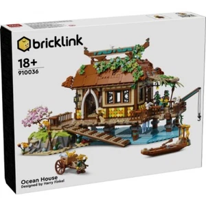 LEGO BrickLink 910036 The Ocean House Beach Holiday Fishing Cottage Cabin Shed - Picture 1 of 1