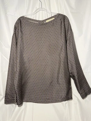 Mauro Grifoni 100% Silk Blouse Shirt Size 42 Made in Italy Multicolor Size 10 US - Image 1 of 4