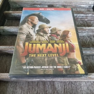 Jumanji the Next Level DVD+Digital Movie New Sealed Free Shipping - Picture 1 of 2