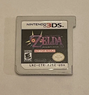 The Legend of Zelda Majora's Mask 3D Nintendo 3DS Not For Resale Kiosk Demo Cart - Image 1 of 3