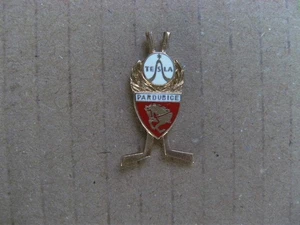 Hockey club Tesla Pardubice Ice Hockey Czech Team - Vintage pin badge - Bild 1 von 9