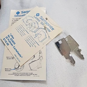 Vintage Set Samsonite Luggage Keys 170S New - Picture 1 of 3