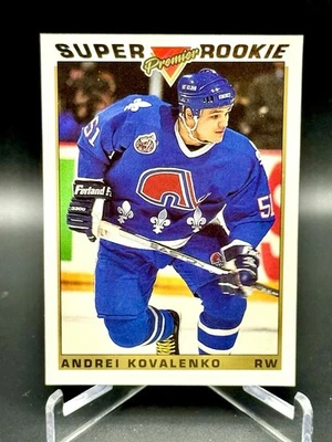 1993-94 Topps Premier - Andrei Kovalenko #124 - Image 1 of 2