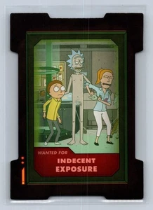 Indecent Exposure - 2019 Rick and Morty Crimes of Rick Insert Card # CRS11 - Picture 1 of 2