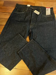 Levi’s Men 501 Original Shrink To Fit Gray Jeans Size 38x32 Straight Leg Sits At - Picture 1 of 9