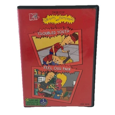 Beavis and Butthead DVD MTV Troubled Youth & Feel Our Pain Free Shipping - Image 1 of 3