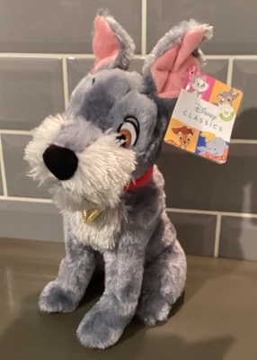 Disney Classics Tramp Plush Soft Toy Lady & The Tramp New with tags - Image 1 of 4