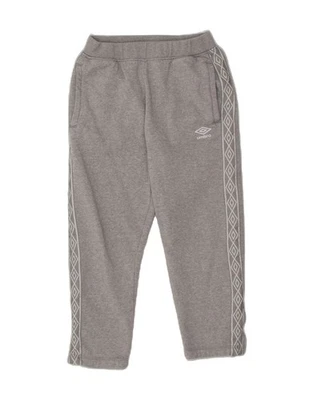 UMBRO Womens Graphic Tracksuit Trousers UK 10 Small  Grey Cotton BQ09 - Image 1 of 4