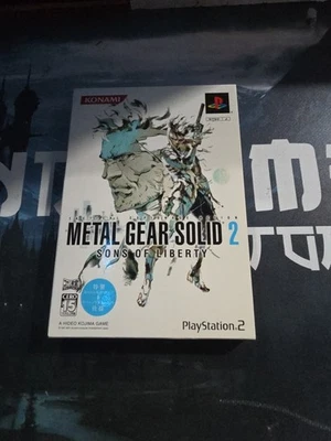 Metal Gear Solid 2 Sons Of Liberty Limited Ps2 Jap Ntsc-J - Immagine 1 di 4