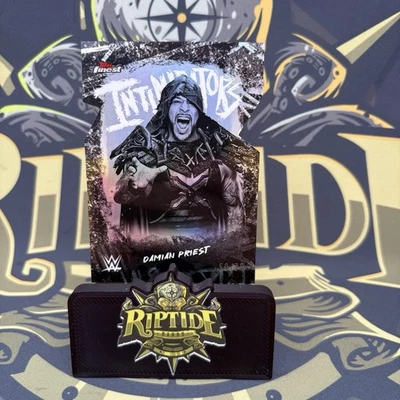 Damian Priest WWE Topps Finest 2025 Intimidators Die-Cut Refractor /75 #INT-DM - Image 1 of 3