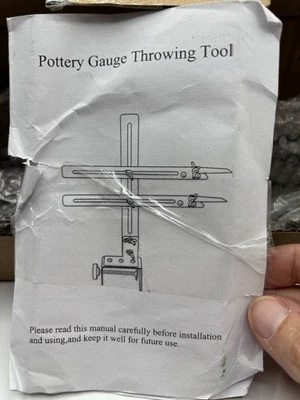 Herramienta de lanzamiento de medidor de cerámica, abrazadera, hoja, etc... Foto 1 de 4