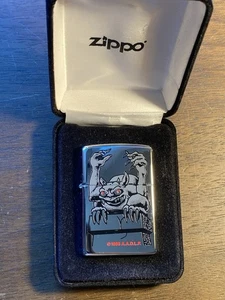 Vintage Zippo Lighter - Flame Rite Rare Red Eye Gray Gargoyle - Picture 1 of 6