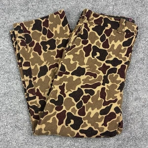 Vintage Woolrich Tarnhose Herren 40 braun Duck Camouflage Schurwolle Jagd - Bild 1 von 23