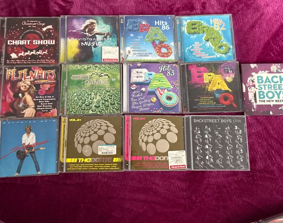 13 CDs , 9 Doppel CDs von Bravo hits, the Dome etc. Konvolut  - Bild 1 von 1