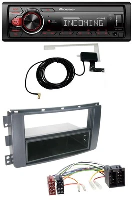 Pioneer MP3 AUX CD DAB USB Autoradio für Smart ForFour 454 ForTwo 451 ISO - Bild 1 von 4