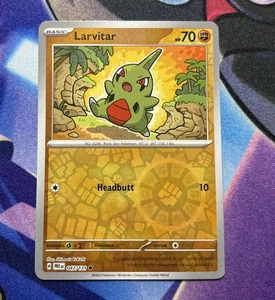 Larvitar 047/131 Sv: Prismatic Evolutions Reverse Holo - Picture 1 of 2