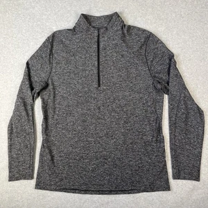 Lululemon Jacke Herren XL grau 1/4 Quarter Zip Surge Soft Jersey Pullover Gym - Bild 1 von 21