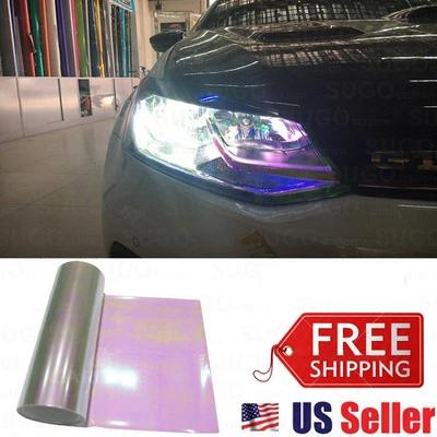 12"x84" Chameleon Neo Pearl Headlight Taillight Fog Tint Film Wrap Sheet Gloss - Image 1 of 4