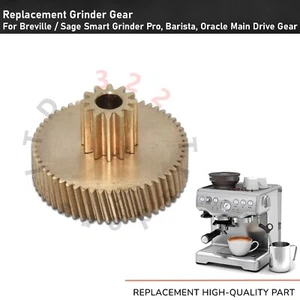 Replacement Grinder Gear Breville Sage Smart Grinder Pro Barista Oracle - Brass - Picture 1 of 3