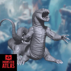 Frost Salamander Dnd Mini | Underdark Reptile Monster Mini | By Monster Atlas - Picture 1 of 4