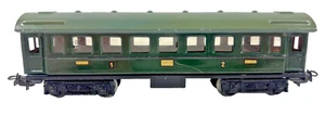 (DA) Vagón de pasajeros Märklin H0 341 K 1/2. Kl.[bueno, verde, AC, EMBALAJE ORIGINAL] - Imagen 1 de 6