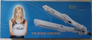 Bio Ionic Hair Iron Trinity FX Retexturising Straightening Wand Silver - Picture 1 of 8