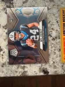 2024 PANINI MOSAIC NFL DEBUT ROOKIE CARD PANTHERS JONATHAN BROOKS #276 - Picture 1 of 1