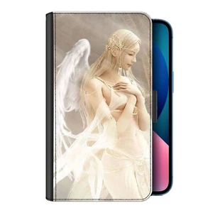 Fairy Phone Case For iPhone 14/13/12 Fantasy Angel PU Leather Cover Flip Wallet - Picture 1 of 7