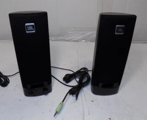 JBL Platinum Series Computer Speakers Wired 9 In Tall P/N 259139-001 259413-001 - Afbeelding 1 van 3
