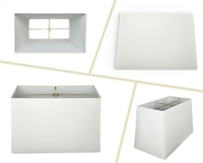 Royal Designs Inc Lamp Shade Rectangle Hardback Shade Various Colors & Sizes - Image 1 of 4