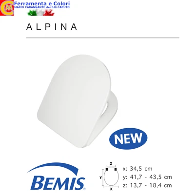 Copriwater Adattabile Sedile Per wc TERMOINDURENTE Tavoletta Copri Vaso 417/435 - Immagine 1 di 2