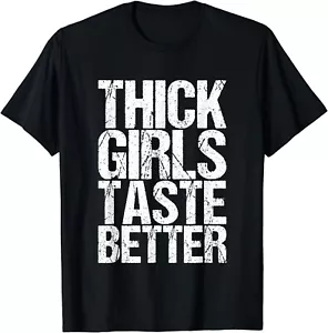 Funny Shirts For Women With Sayings Thick Girls Gift Unisex T-Shirt - Picture 1 of 3