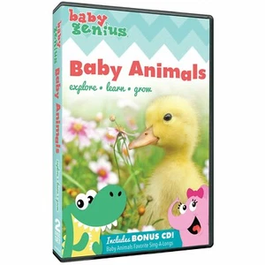 Baby Animals by Baby Genius (DVD) Explore Learn Grow New NIB Factory Sealed - Imagen 1 de 1