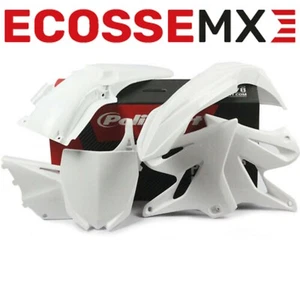 Kit plástico Yamaha YZ125 YZ250 2015-2020 Polisport blanco - Imagen 1 de 2