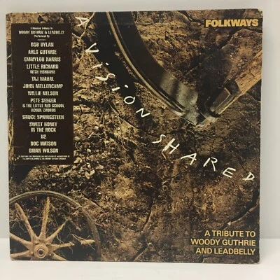 FOLKWAYS~A Vision Shared: A Tribute To Woody Guthrie and Leadbelly (1988) Promo - Image 1 of 4