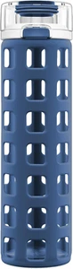 Ello Syndicate 20Oz Reusable Glass Water Bottle with One-Touch Leak Proof Flip L - Picture 1 of 19