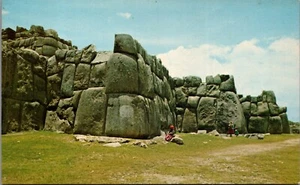Postal de colección Perú Sacsayhuaman Famosa Fortaleza Inca Cuzco C366 - Imagen 1 de 2