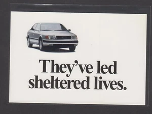1980's AUDI Postcard - Picture 1 of 1