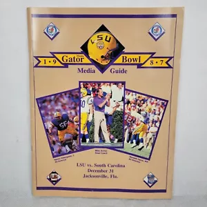 1987 LSU Tigers GATOR SCHÜSSEL MEDIENFÜHRER Jahrbuch Presse Buch Programm - Bild 1 von 2
