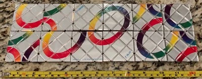 1987 Rubik’s Magic Puzzle Link the Rings Matchbox Silver Brainteaser Rubiks - Image 1 of 3