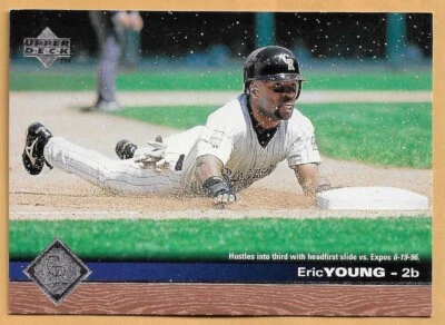 ERIC YOUNG COLORADO ROCKIES #55 - UPPER DECK 1997 - Image 1 of 2