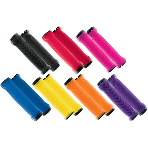 Empuñaduras de bloqueo para bicicleta de montaña para bicicleta de montaña para bicicleta de montaña empuñadura de manillar nuevos colores-