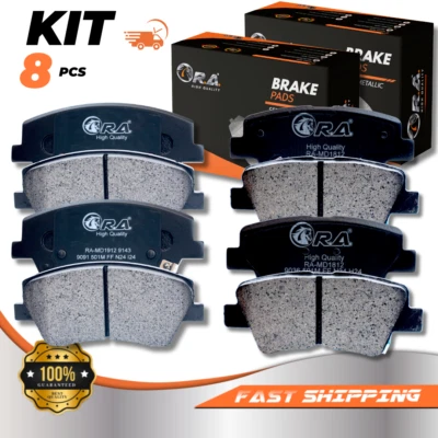 Pastillas de freno de disco delanteras y traseras para 2017 2018 2019 2020 21 22 Hyundai IONIQ 1,6 L Foto 1 de 4